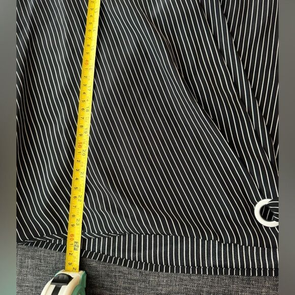 RAG & BONE  BLACK/WHITE STRIPE FELIX POPOVER 100% Silk Size SP - Picture 14 of 16